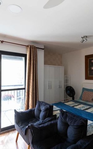 Studio para alugar com 36m², 1 quarto e sem vaga Studio para alugar com 36m², 1 quarto e sem vagaStudio
