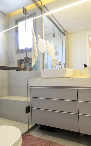 Apartamento para alugar com 105m², 3 quartos e 2 vagasSuíte 2 Banheiro
