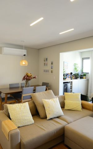 Apartamento para alugar com 105m², 3 quartos e 2 vagasSala