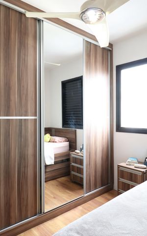 Apartamento à venda com 96m², 3 quartos e 2 vagasQuarto 2
