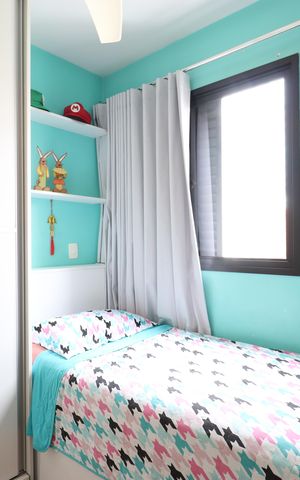 Apartamento à venda com 96m², 3 quartos e 2 vagasQuarto 1