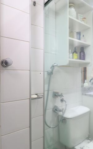 Apartamento à venda com 96m², 3 quartos e 2 vagasBanheiro da Suíte