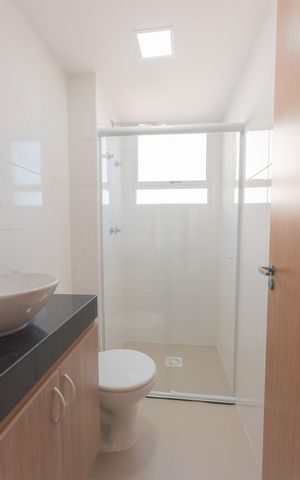 Apartamento para alugar com 47m², 2 quartos e 1 vaga Apartamento para alugar com 47m², 2 quartos e 1 vagaBanheiro
