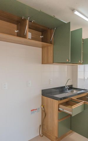 Apartamento para alugar com 47m², 2 quartos e 1 vaga Apartamento para alugar com 47m², 2 quartos e 1 vagaCozinha
