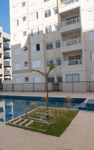 Apartamento para alugar com 47m², 2 quartos e 1 vaga Apartamento para alugar com 47m², 2 quartos e 1 vagaÁrea comum - Piscina