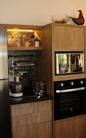 Casa de condomínio para alugar com 323m², 4 quartos e 5 vagasCozinha