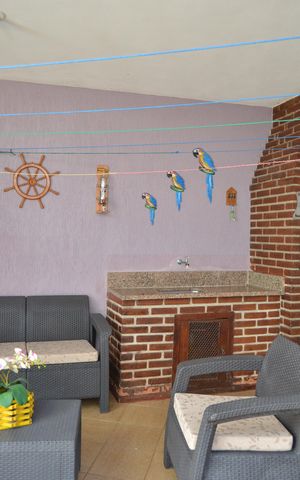Casa à venda com 180m², 3 quartos e 2 vagasÁrea gourmet