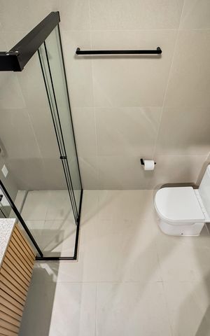 Studio à venda com 29m², 1 quarto e sem vaga Studio à venda com 29m², 1 quarto e sem vagaBanheiro