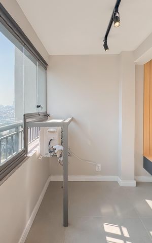 Studio à venda com 29m², 1 quarto e sem vaga Studio à venda com 29m², 1 quarto e sem vagaVaranda