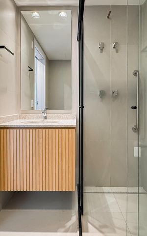 Studio à venda com 29m², 1 quarto e sem vaga Studio à venda com 29m², 1 quarto e sem vagaBanheiro