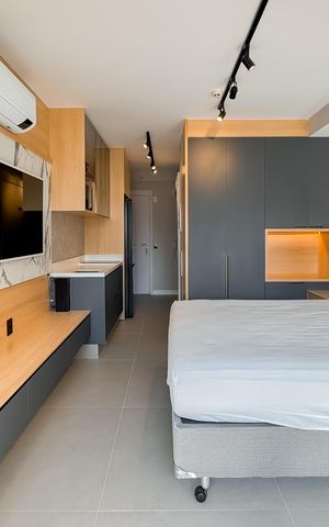 Studio à venda com 29m², 1 quarto e sem vaga Studio à venda com 29m², 1 quarto e sem vagaStudio