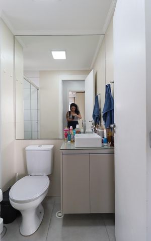 Apartamento para alugar com 43m², 2 quartos e 1 vaga Apartamento para alugar com 43m², 2 quartos e 1 vagaBanheiro