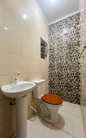 Casa para alugar com 39m², 1 quarto e sem vaga Casa para alugar com 39m², 1 quarto e sem vagaBanheiro