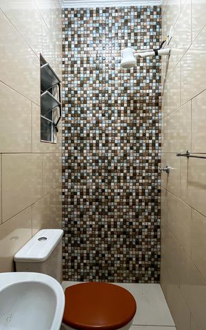 Casa para alugar com 39m², 1 quarto e sem vaga Casa para alugar com 39m², 1 quarto e sem vagaBanheiro