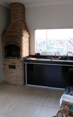 Apartamento à venda com 120m², 3 quartos e 2 vagasÁrea gourmet