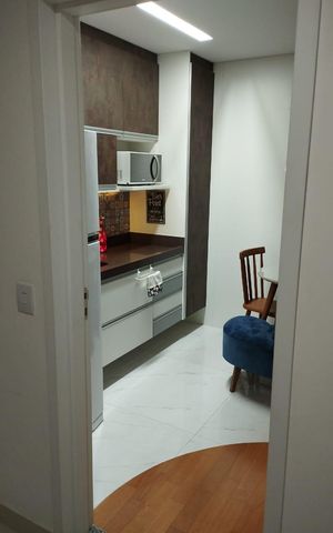 Apartamento à venda com 38m², 1 quarto e 1 vaga Apartamento à venda com 38m², 1 quarto e 1 vagaCozinha