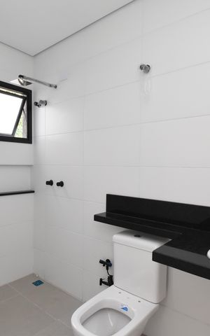 Casa à venda com 127m², 3 quartos e 2 vagasBanheiro da Demi-suíte