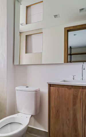 Apartamento à venda com 79m², 2 quartos e 1 vaga Apartamento à venda com 79m², 2 quartos e 1 vagaSuíte 2 - Banheiro