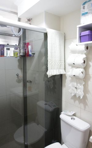 Apartamento à venda com 52m², 2 quartos e 1 vagaBanheiro