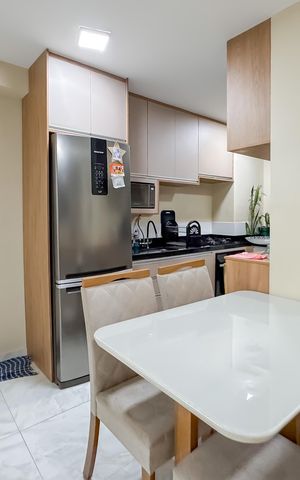 Apartamento à venda com 37m², 2 quartos e sem vaga Apartamento à venda com 37m², 2 quartos e sem vagaCozinha