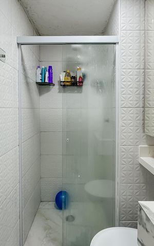 Apartamento à venda com 37m², 2 quartos e sem vaga Apartamento à venda com 37m², 2 quartos e sem vagaBanheiro