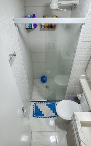 Apartamento à venda com 37m², 2 quartos e sem vaga Apartamento à venda com 37m², 2 quartos e sem vagaBanheiro
