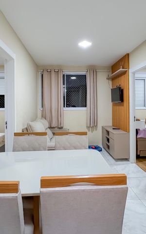 Apartamento à venda com 37m², 2 quartos e sem vaga Apartamento à venda com 37m², 2 quartos e sem vagaSala