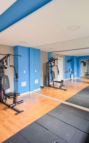 Apartamento à venda com 37m², 2 quartos e sem vaga Apartamento à venda com 37m², 2 quartos e sem vagaAcademia