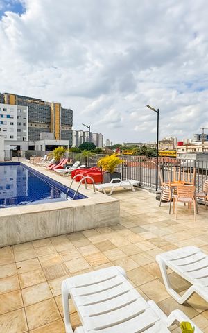Apartamento à venda com 37m², 2 quartos e sem vaga Apartamento à venda com 37m², 2 quartos e sem vagaÁrea comum