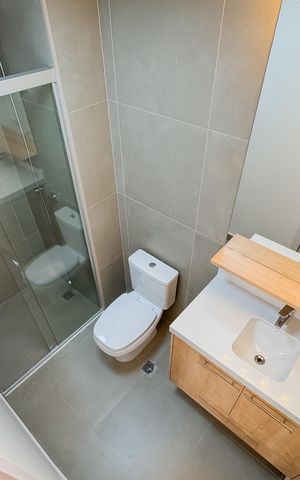 Apartamento para alugar com 40m², 1 quarto e 1 vagaBanheiro Social