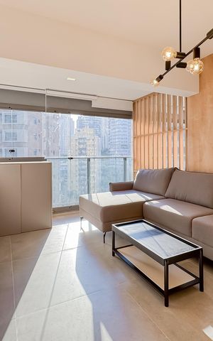 Apartamento para alugar com 40m², 1 quarto e 1 vagaSala