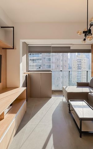 Apartamento para alugar com 40m², 1 quarto e 1 vagaSala