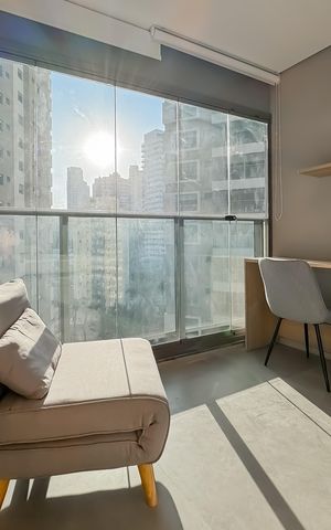 Apartamento para alugar com 40m², 1 quarto e 1 vagaQuarto