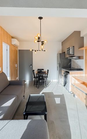 Apartamento para alugar com 40m², 1 quarto e 1 vagaSala
