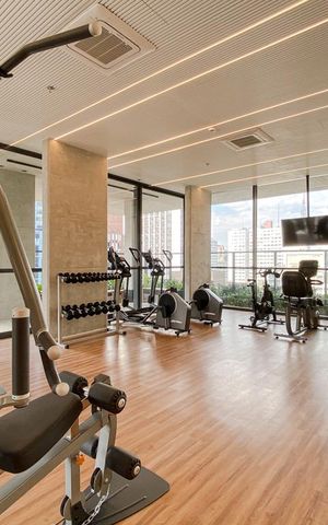 Studio à venda com 24m², 1 quarto e sem vagaÁrea comum - Academia