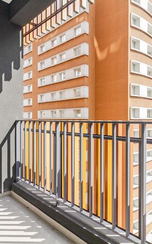 Studio à venda com 24m², 1 quarto e sem vagaVaranda 