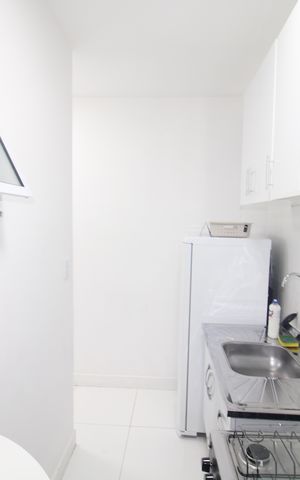 Studio para alugar com 25m², 1 quarto e sem vagaCozinha