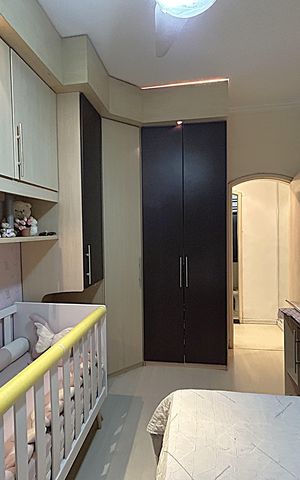 Apartamento à venda com 60m², 1 quarto e 1 vagaQuarto