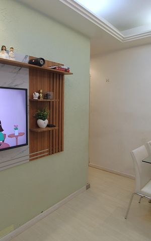 Apartamento à venda com 60m², 1 quarto e 1 vagaSala