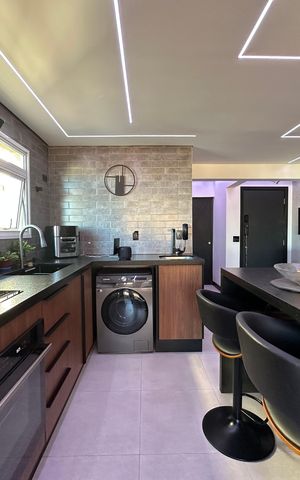 Apartamento à venda com 118m², 2 quartos e 2 vagasCozinha