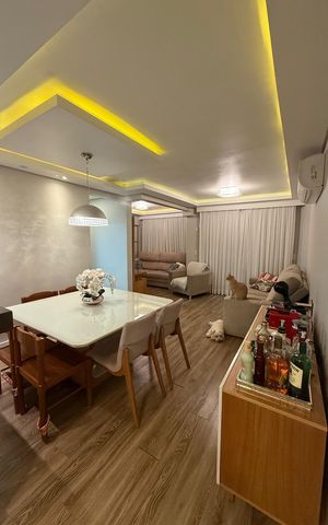 Apartamento à venda com 76m², 2 quartos e 2 vagas Apartamento à venda com 76m², 2 quartos e 2 vagasSala