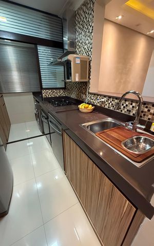 Apartamento à venda com 76m², 2 quartos e 2 vagas Apartamento à venda com 76m², 2 quartos e 2 vagasCozinha