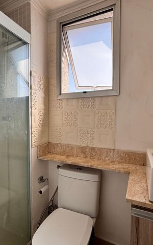 Apartamento para alugar com 36m², 1 quarto e 1 vaga Apartamento para alugar com 36m², 1 quarto e 1 vagaBanheiro