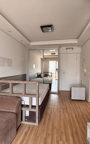 Apartamento para alugar com 36m², 1 quarto e 1 vaga Apartamento para alugar com 36m², 1 quarto e 1 vagaSala/Quarto