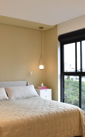 Apartamento para alugar com 84m², 1 quarto e 2 vagasSuíte