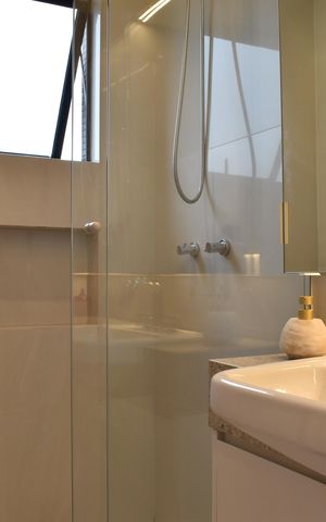 Apartamento para alugar com 84m², 1 quarto e 2 vagasBanheiro da Suíte 1