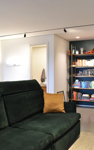 Apartamento para alugar com 84m², 1 quarto e 2 vagasSala