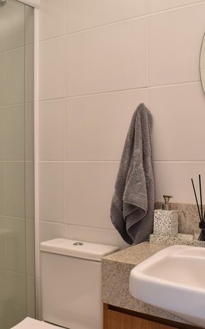 Apartamento para alugar com 84m², 1 quarto e 2 vagasBanheiro 2