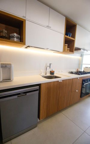 Apartamento à venda com 100m², 3 quartos e 2 vagasCozinha