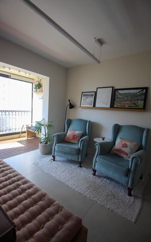 Apartamento à venda com 100m², 3 quartos e 2 vagasSala